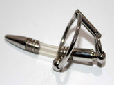 Flexible Penis Plug With Steel Glans Ring